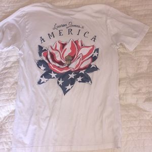 LAUREN JAMES american magnolia t shirt